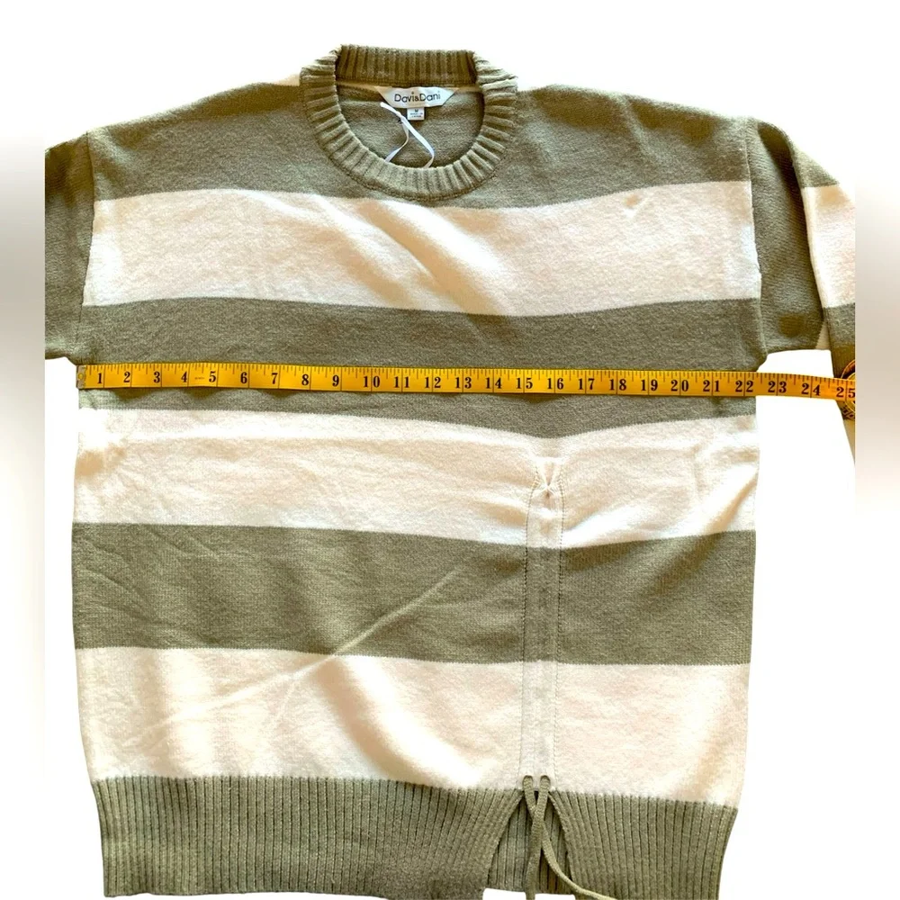 Davi & Dani Stripped Soft Sweater